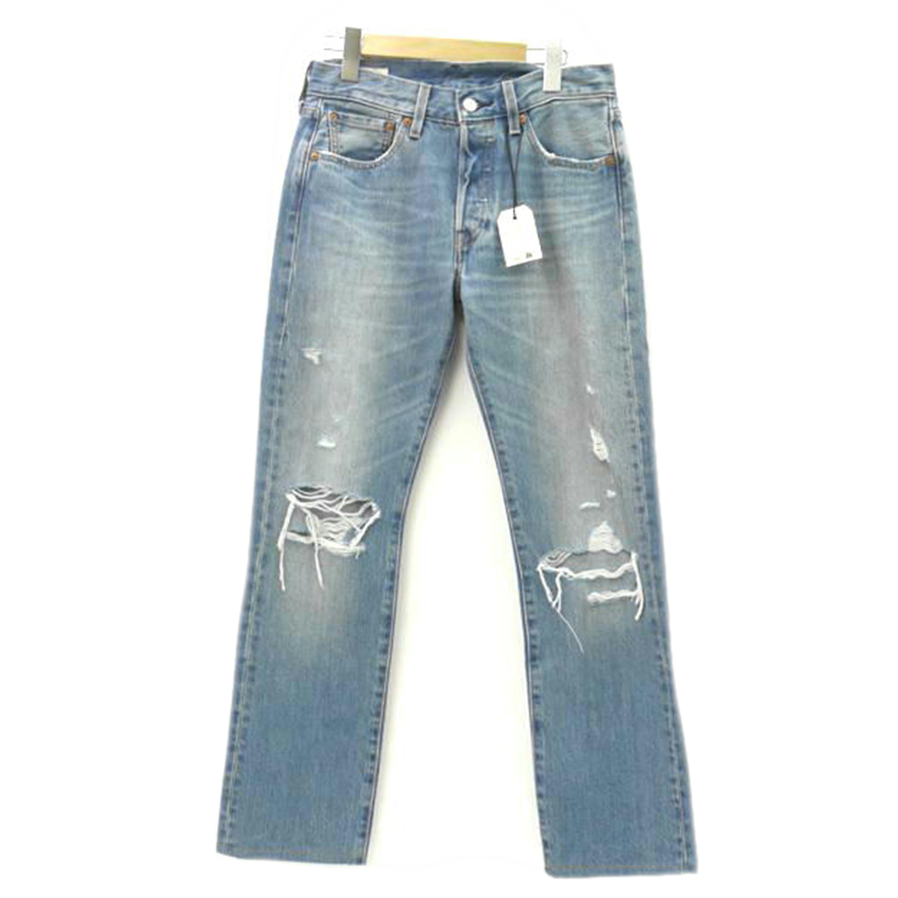 Levis リーバイス/501／150周年クラッシュデニム/00501-3375//Sランク/69