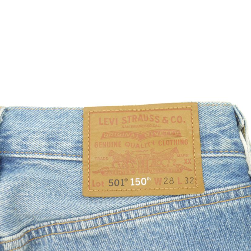 Levis リーバイス/501／150周年クラッシュデニム/00501-3375//Sランク/69