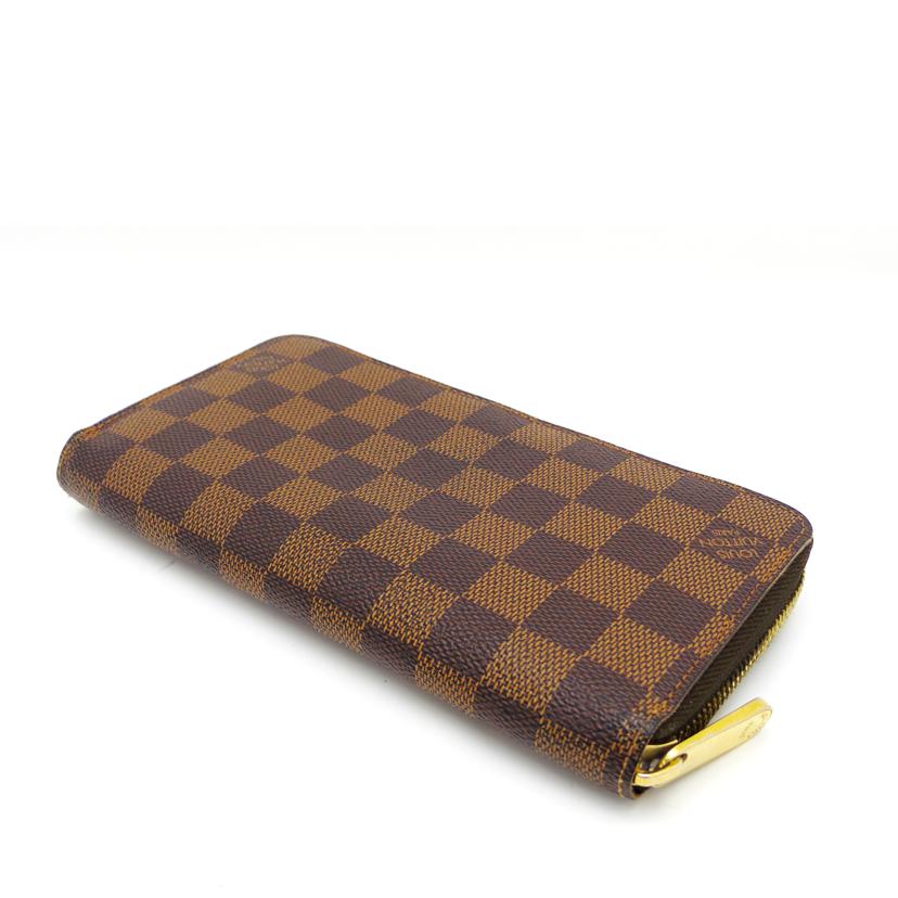LOUIS VUITTON ルイヴィトン/旧型ジッピーウォレット/ダミエ/エベヌ/カード8枚/N60015//CA2***/Bランク/75