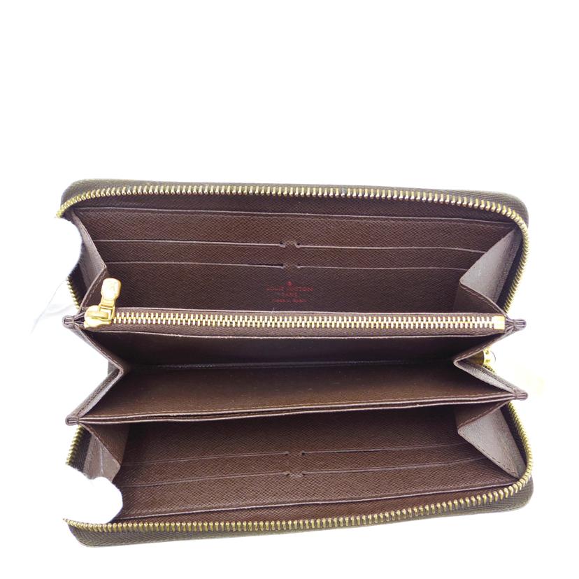 LOUIS VUITTON ルイヴィトン/旧型ジッピーウォレット/ダミエ/エベヌ/カード8枚/N60015//CA2***/Bランク/75