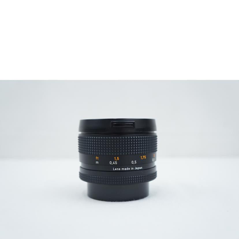 CONTAX コンタックス/交換レンズ/Planar 50mm F1.4 T* AE//594401/ABランク/67