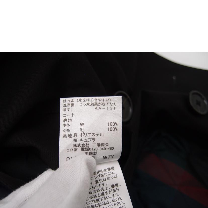 CREST　BRIDGE　BLACK　LABEL クレストブリッジブラックレーベル/チェック柄ライナー付きトレンチコート/51A92-492-09//Sランク/69