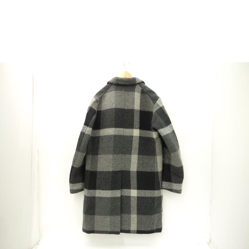 CREST　BRIDGE　BLACK　LABEL クレストブリッジブラックレーベル/チェック柄ウールコート/51F53-453-07//Aランク/69