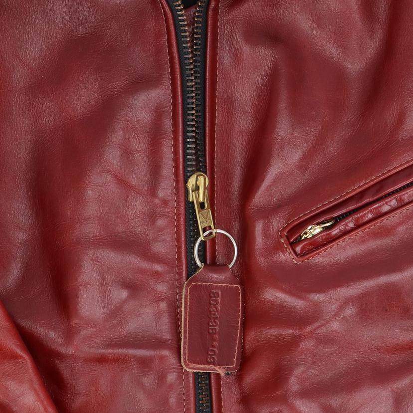 vanson バンソン/レザージャケット／シングルライダース／USA製／サイズ34//ABランク/71