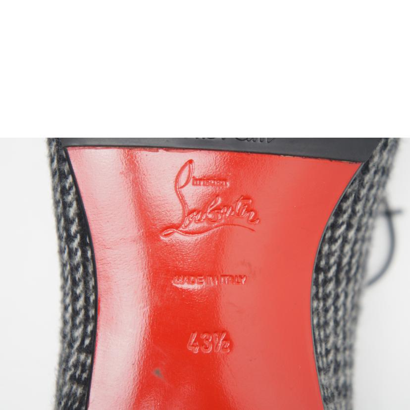 Christian　Louboutin クリスチャンルブタン/Christian　Louboutin　レザーシューズ　ツイード//Bランク/78