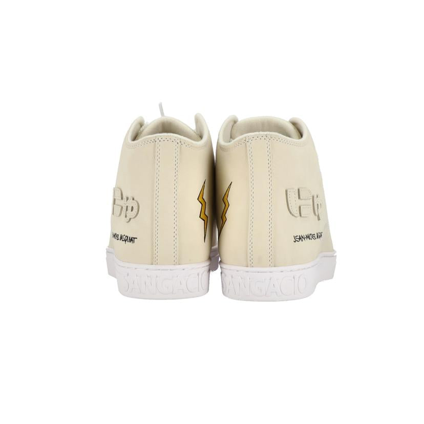 SANGACIO サンガッチョ/NYU’S　HI　ハイカットスニーカー　アイボリー//ABランク/42