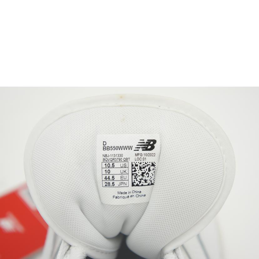 New Balance ニューバランス/NB BB550WWW スニーカー①/BB550WWW//Aランク/65