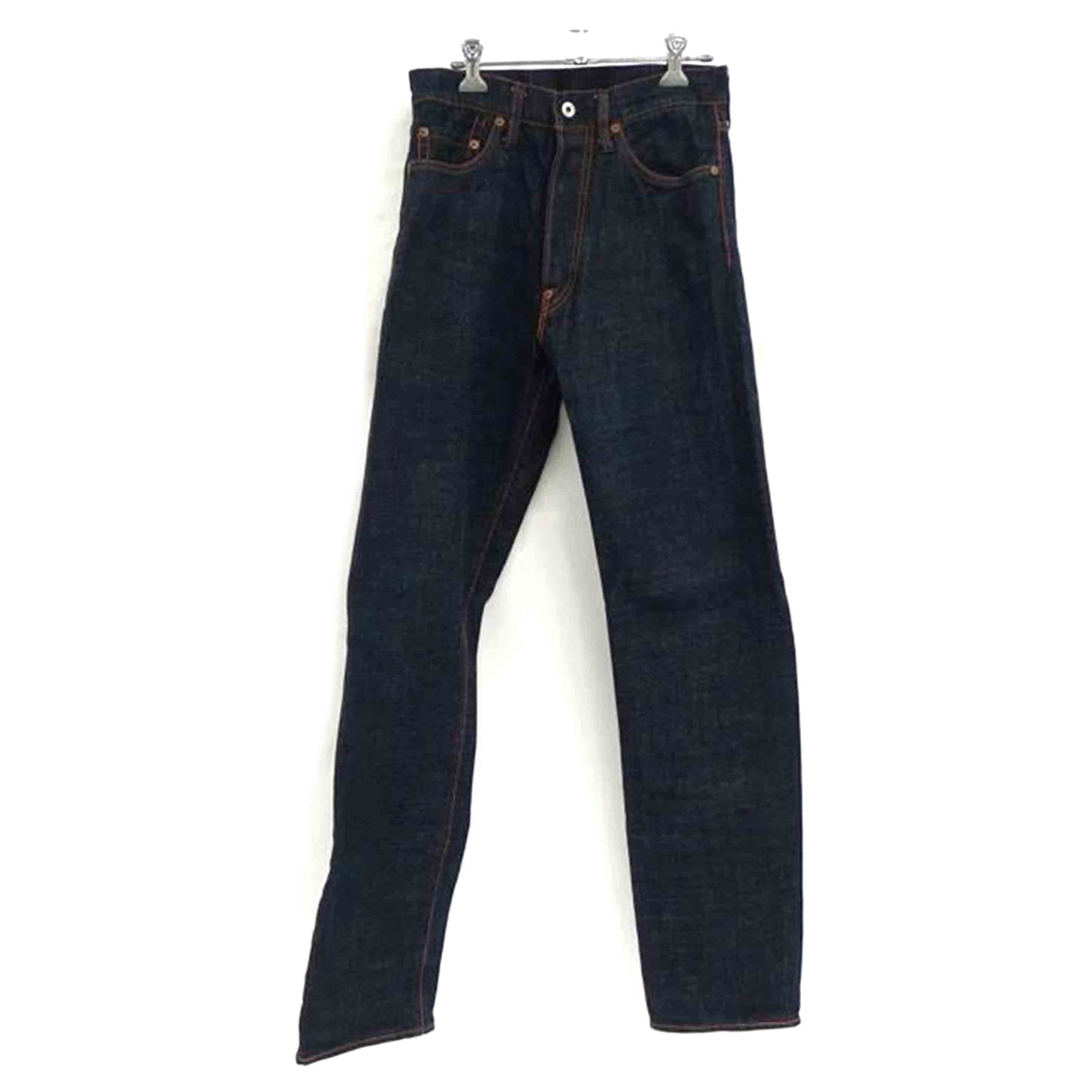 EVISU EVISU/切り抜き大黒／家紋／カモメ赤/1460//W28L34/ABランク/82