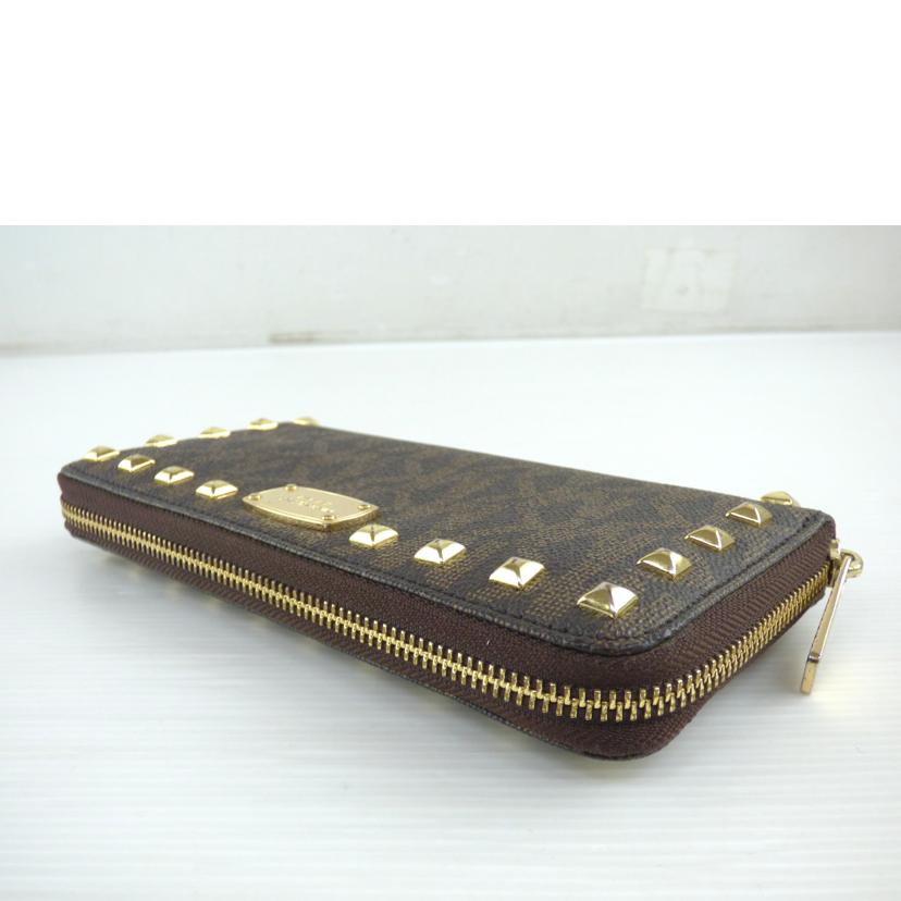 MICHAEL　KORS マイケルコース/ラウンドファスナー長財布//Bランク/64