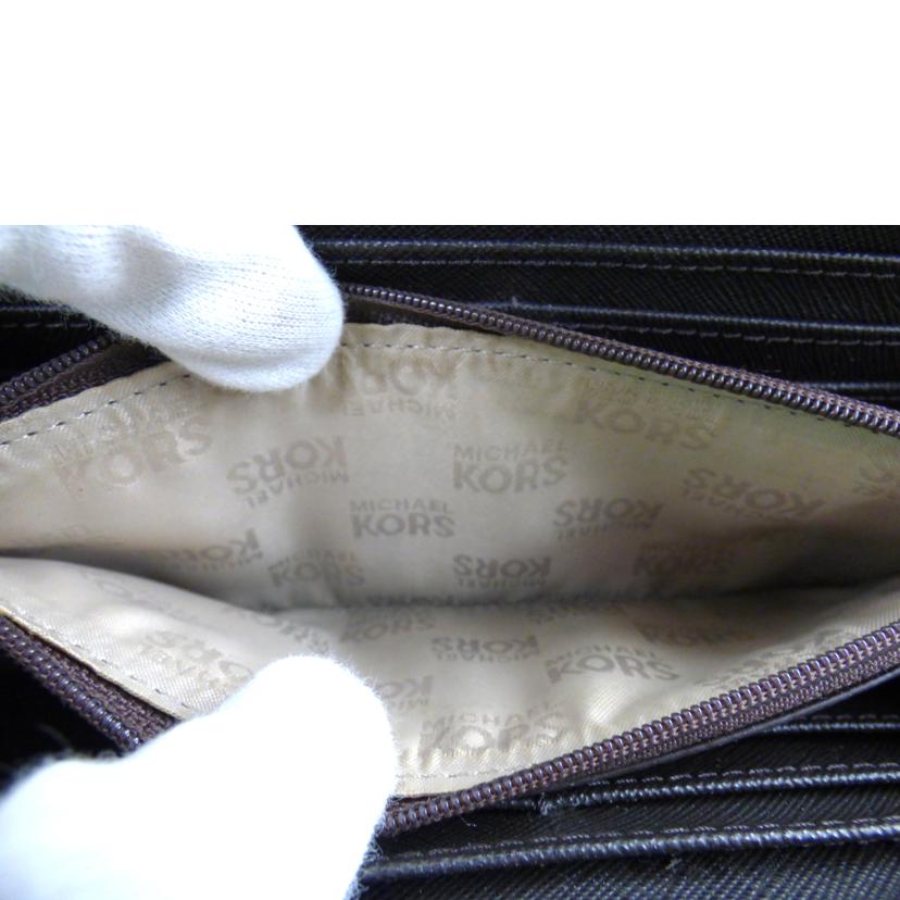 MICHAEL　KORS マイケルコース/ラウンドファスナー長財布//Bランク/64