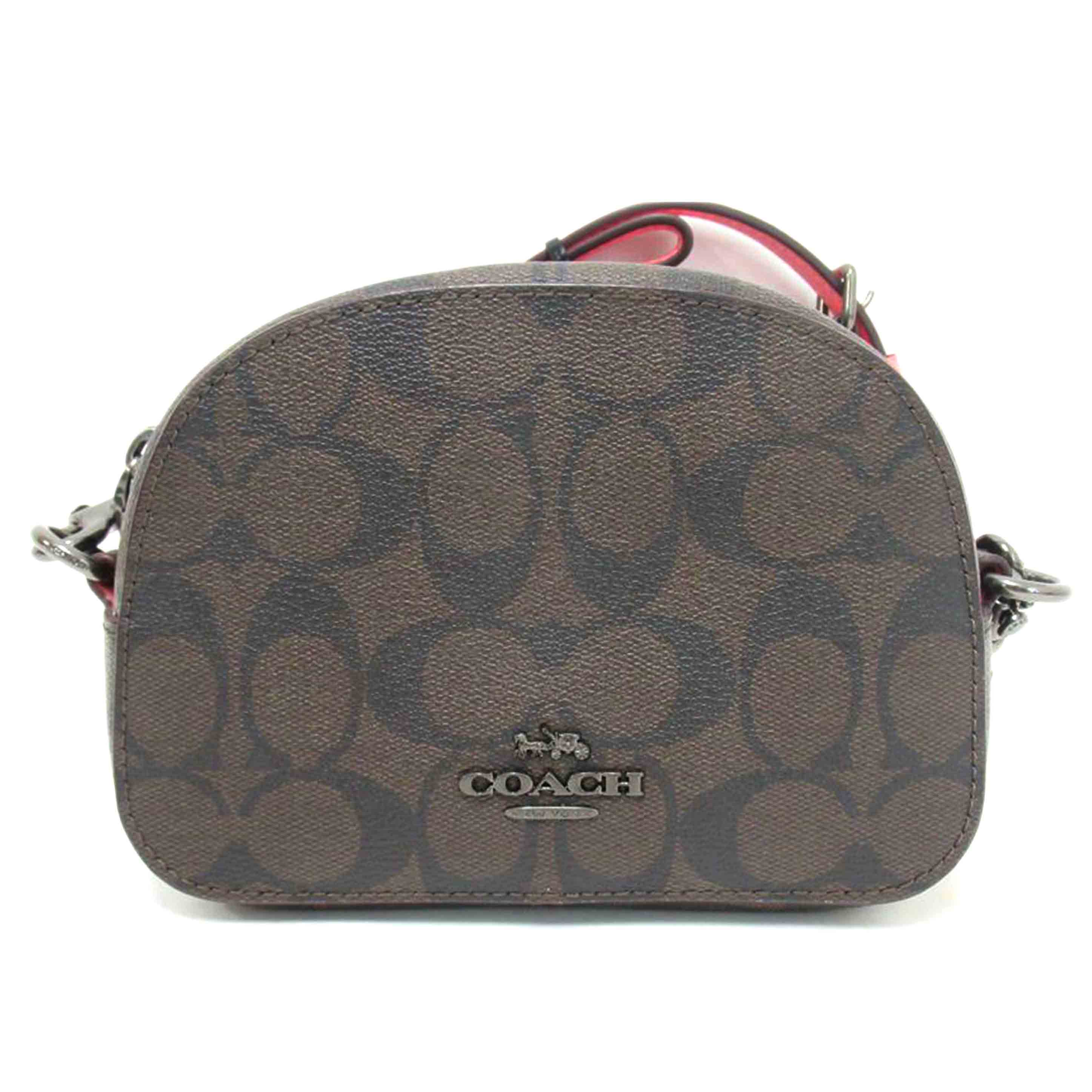 　　COACH/ミニショルダーバッグ／シグネチャー/2628//D20**/Aランク/63