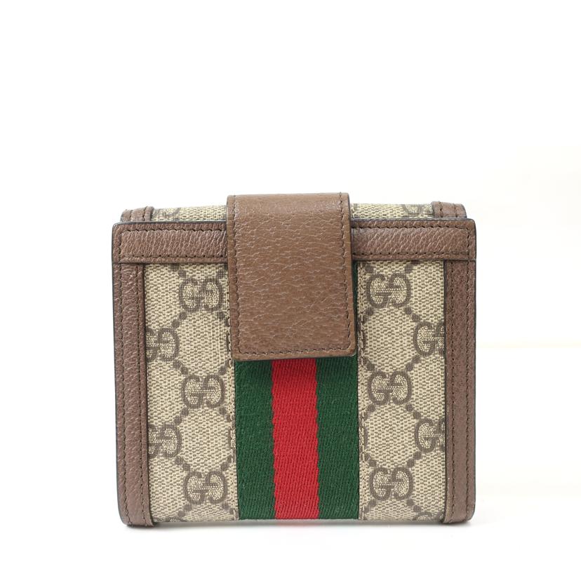 GUCCI グッチ/GG柄　二つ折り財布/523173//ABランク/65