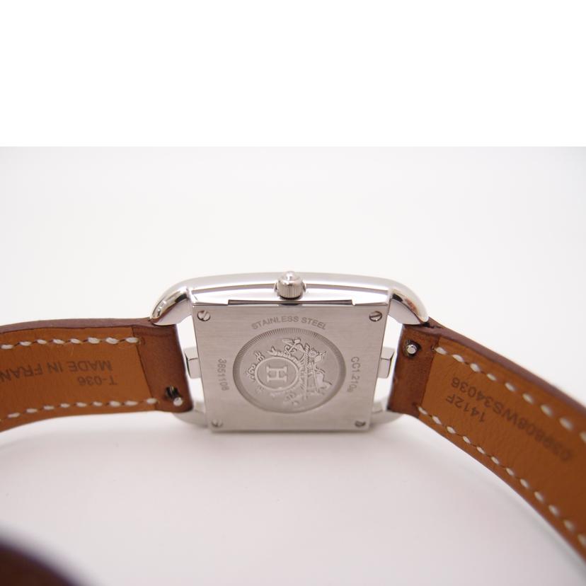 HERMES エルメス/ケープコッド・ドゥプルトゥール／クォーツ/CC1.210a//385****/Aランク/69