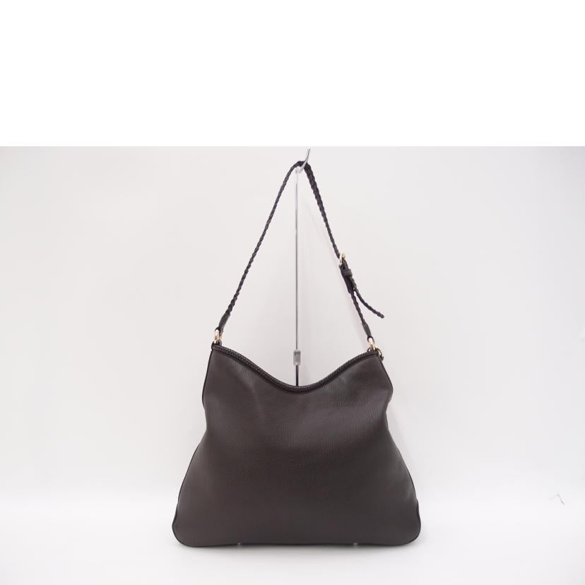 GUCCI グッチ/レザーワンショルダー／ブラウン/336659//486***/SAランク/69