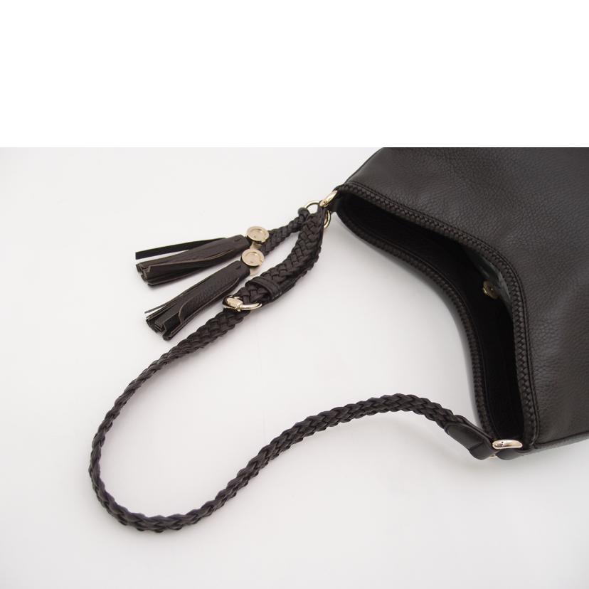 GUCCI グッチ/レザーワンショルダー／ブラウン/336659//486***/SAランク/69