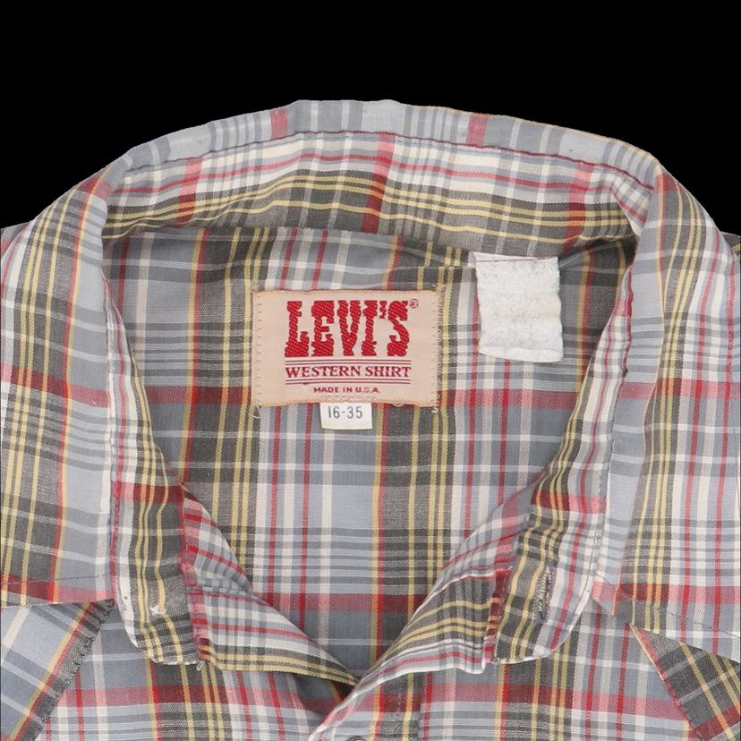 LEVI’S リーバイス/90’s/ウエスタンシャツ/USA製/ヴィンテーシ//ABランク/82