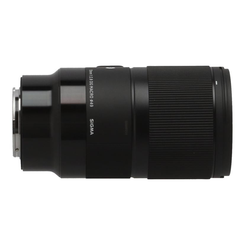 SIGMA SONY E シグマ /交換レンズ/70mm/70mm F2.8 DG MACRO//55688259/ABランク/71