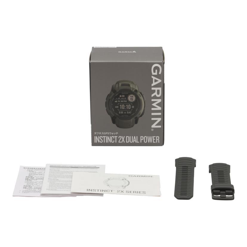 GARMIN　 ガーミン　/スマートウォッチ／Instinct　2X　Dual　Power/010-02805-52//81F021668/ABランク/21