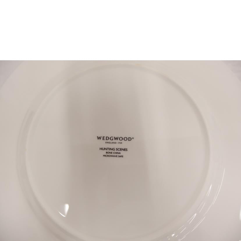 WEDGWOOD　/ハンティングシーン　プレート//Sランク/82