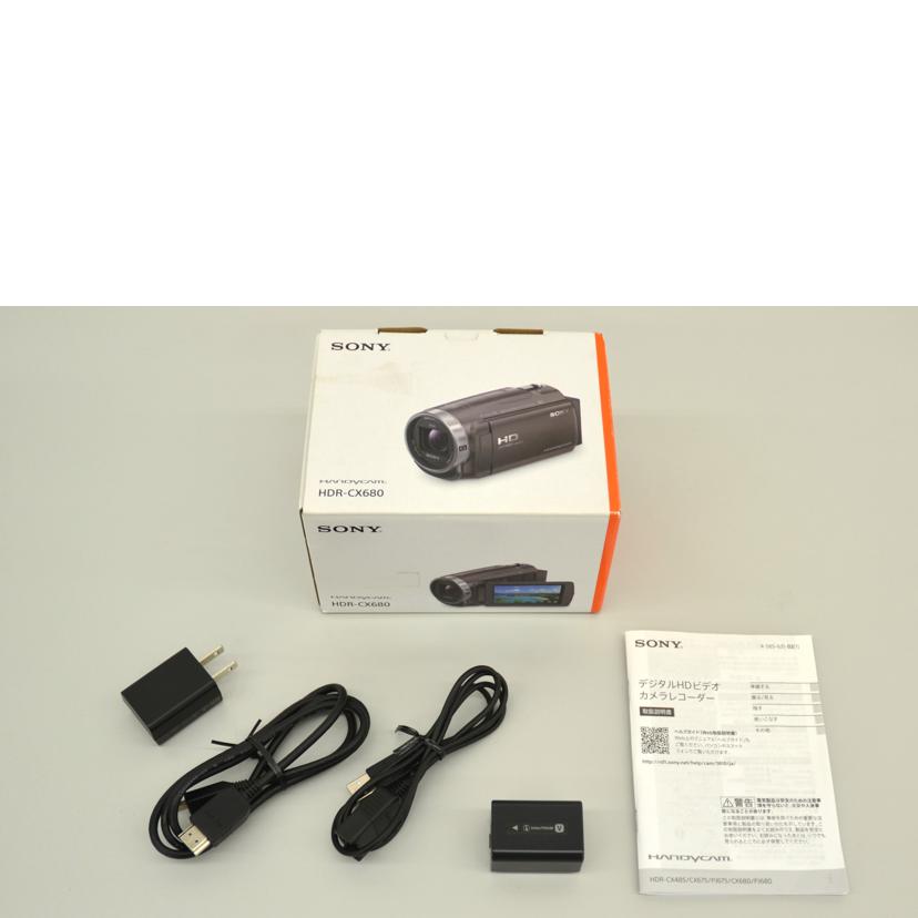 SONY ソニー/ビデオカメラ/HDR-CX680//5132820/Bランク/75