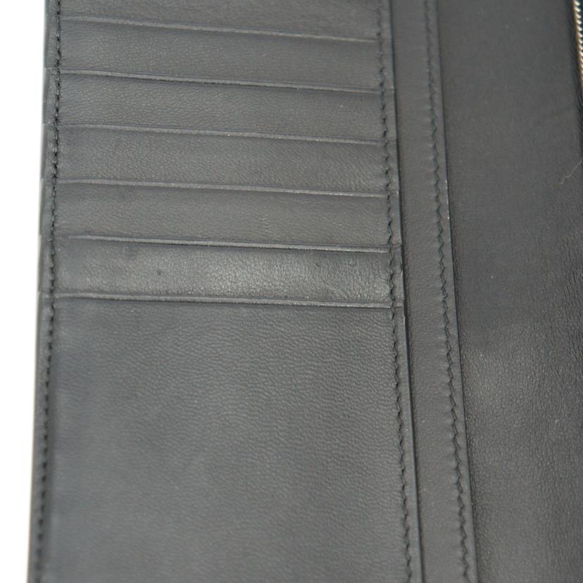 ＢＡＬＥＮＣＩＡＧＡ バレンシアガ　BALENCIAGA　レザー二つ折り長財布　ブラック　メンズ/レザー二つ折り長財布／ブラック/594692//Aランク/37