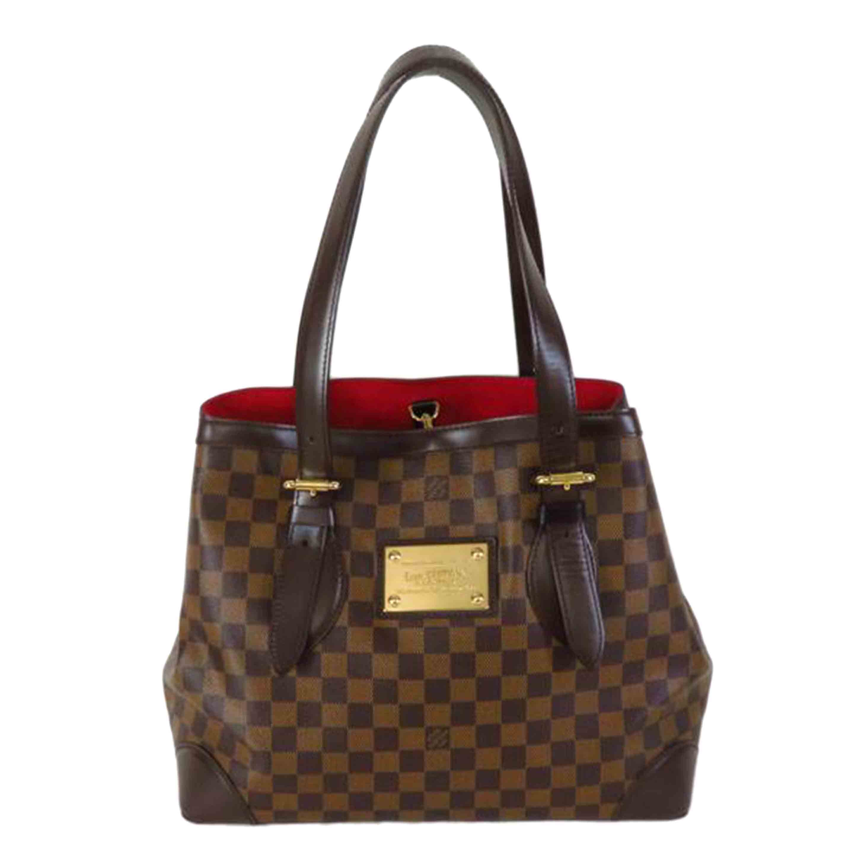 ＬＯＵＩＳ　ＶＵＩＴＴＯＮ ルイヴィトン ルイ・ヴィトン ビトン ダミエ・エベヌ 市松模様 ブラウン 茶 ショルダーバッグ ハンドバッグ トートバッグ ブラウン メンズ レディース 定番 人気 ＬＶ 斜め掛け 肩がけ/ハムプステッドＭＭ／ダミエ／エベヌ/N51204//CA3***/Aランク/81
