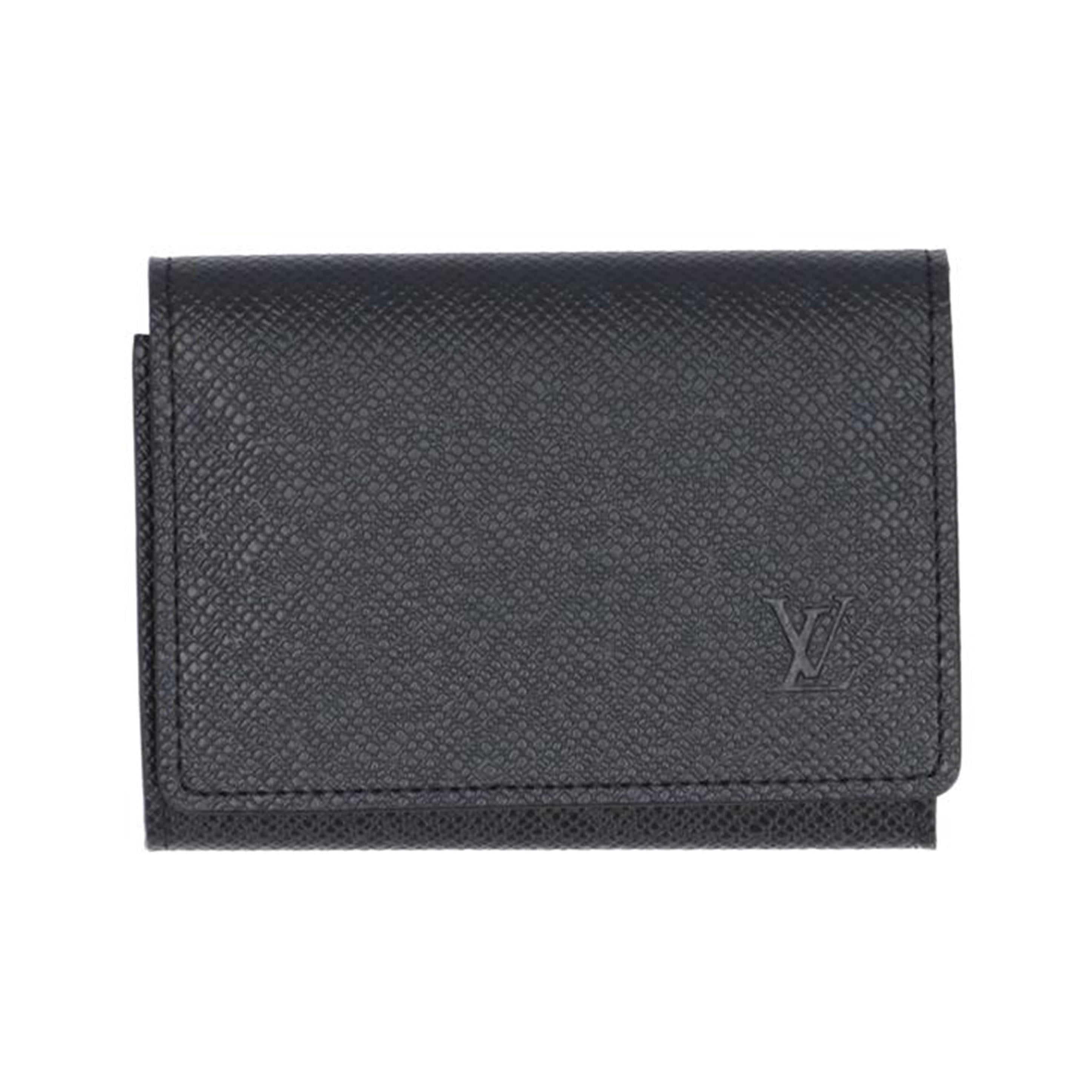 ＬＯＵＩＳ　ＶＵＩＴＴＯＮ ルイヴィトン　財布　小物　カードケース　名刺入れ　メンズ　ブラック　黒/アンヴェロップ・カルトドゥヴィジット／タイガアルドワーズ/M30922//CA1193/Aランク/75