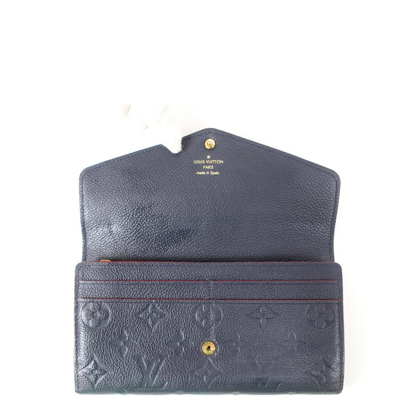 ＬＯＵＩＳ　ＶＵＩＴＴＯＮ ルイ・ヴィトン/ポルトフォイユ・サラ　モノグラムアンプラント　マリーヌルージュ　長財布/M62125//CA2103/Bランク/65