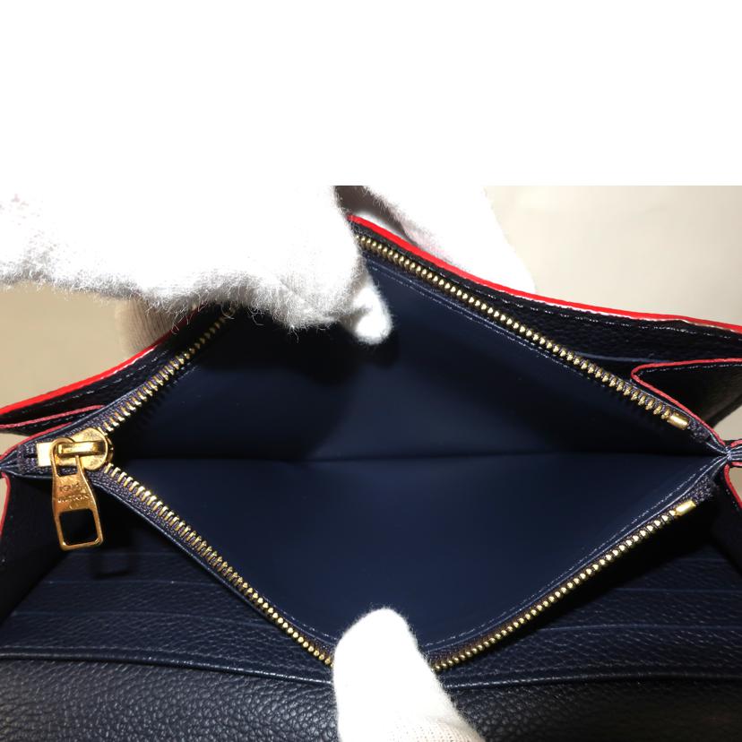 ＬＯＵＩＳ　ＶＵＩＴＴＯＮ ルイ・ヴィトン/ポルトフォイユ・サラ　モノグラムアンプラント　マリーヌルージュ　長財布/M62125//CA2103/Bランク/65