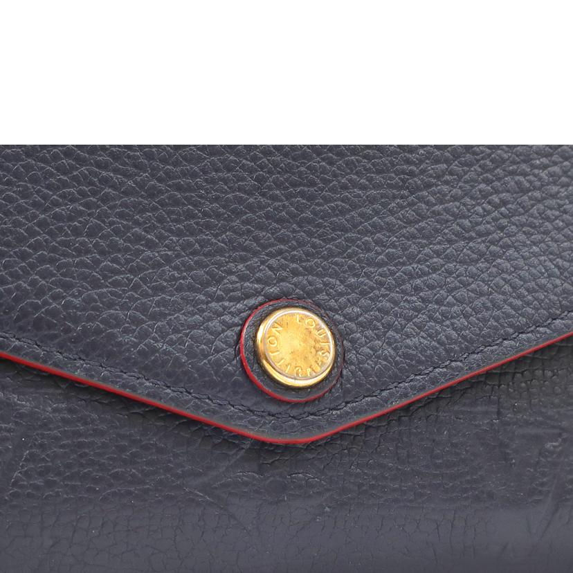 ＬＯＵＩＳ　ＶＵＩＴＴＯＮ ルイ・ヴィトン/ポルトフォイユ・サラ　モノグラムアンプラント　マリーヌルージュ　長財布/M62125//CA2103/Bランク/65