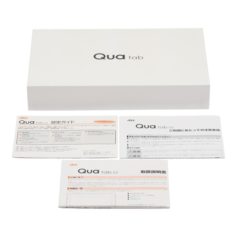 ＨＵＡＷＥＩ　ａｕ ファーウェイ/タブレット／Ｑｕａ　ｔａｂ　０２/HWT31//868717023210461/Bランク/05