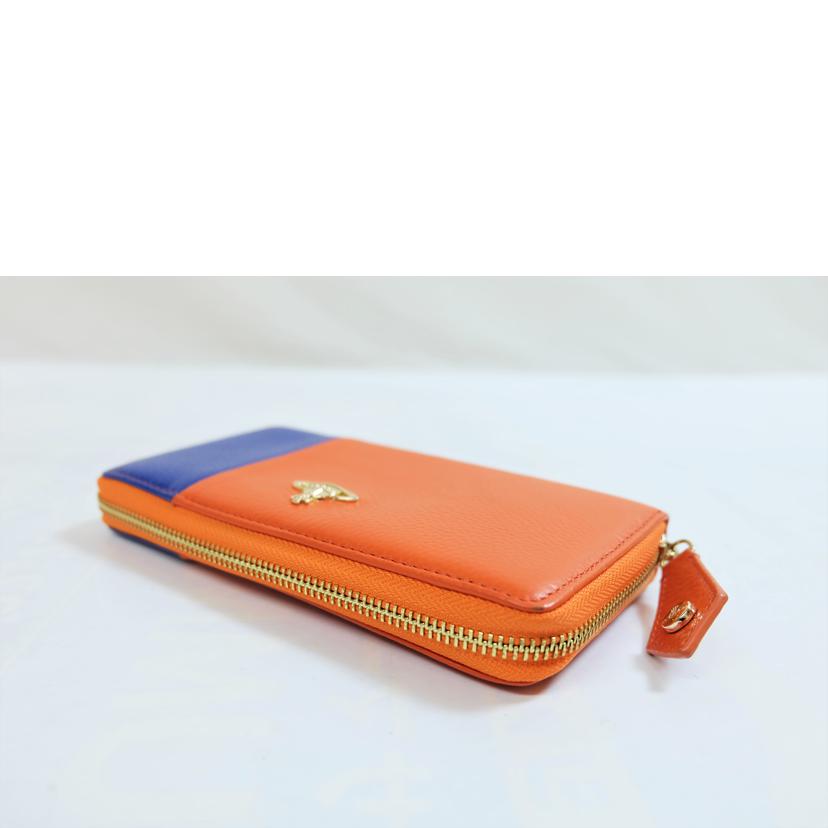 　　Ｖｉｖｉｅｎｎｅ．Ｗ ヴィヴィアンウエストウッド/レザーラウンドファスナー長財布//Aランク/71