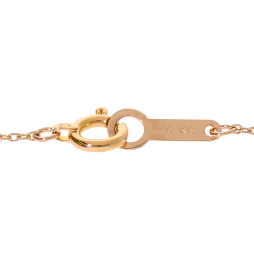 ４℃/Ｋ１８ダイヤネックレス//Aランク/75