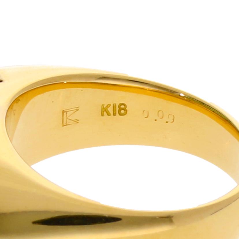 /　Ｋ１８パールダイヤリング０．０９ｃｔ//Aランク/75