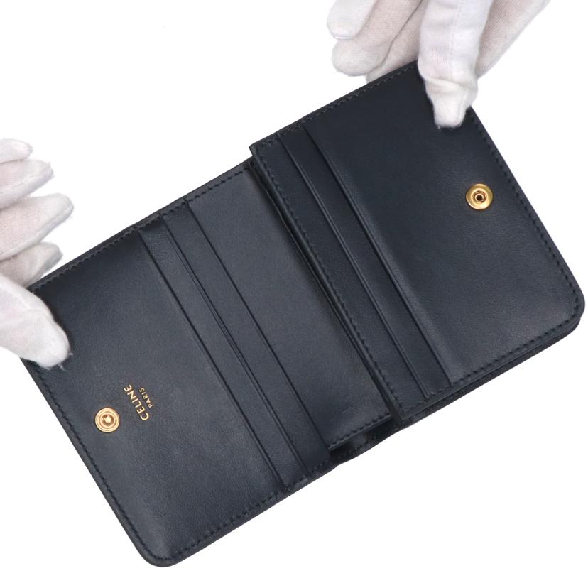 ＣＥＬＩＮＥ セリーヌ/トリオンフ　コンパクト　ウォレット／スレートグレー/10K623DPV.10SG//W.S******/Aランク/77