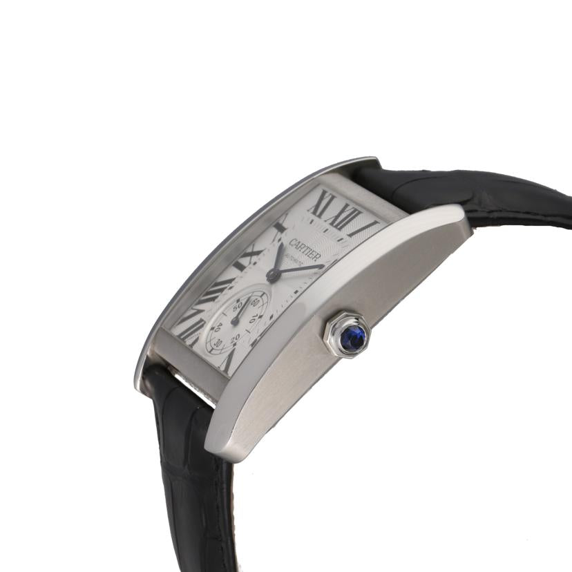 Ｃａｒｔｉｅｒ ｶﾙﾃｨｴ　タンク　オートマチック　メンズ時計　アナログ時計　ブランド時計　スモールセコンド　バックスケルトン　裏スケ　/タンクＭＣ　ＬＭ／メンズ／自動巻ＳＳ/W5330003//358*********/ABランク/75