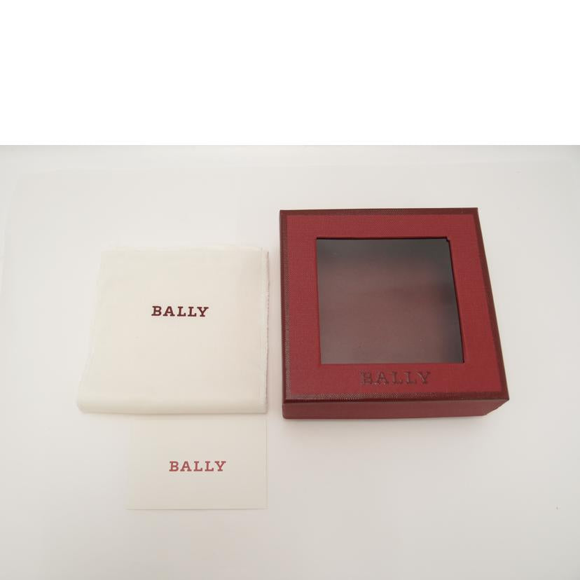 ＢＡＬＬＹ バリー　黒　未使用品　プレゼント　メンズ/ＴＲＡＳＡＩレザー二つ折り札入れ／ブラック//Sランク/69