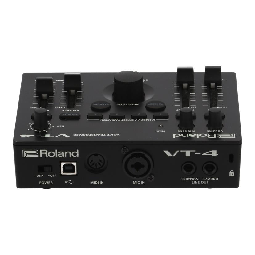 Roland VT-4/動作確認済み Roland - Blog - Support - 【SUPPORT】ボイス