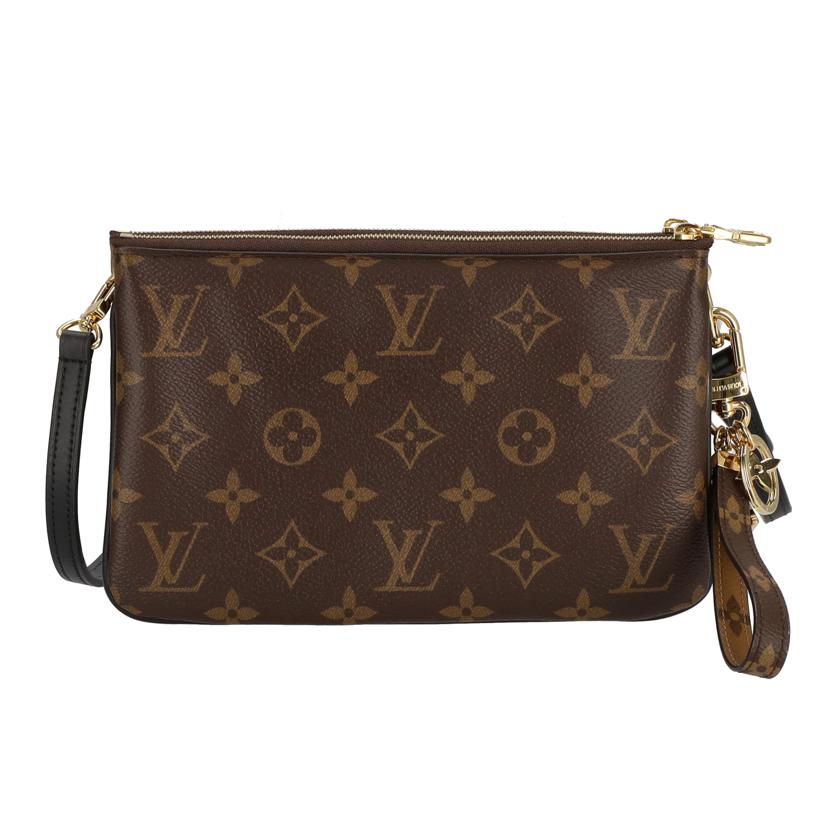 ＬＯＵＩＳ　ＶＵＩＴＴＯＮ ルイヴィトン/ポシェットドゥーブルジップ／モノグラムジャイアントリバース/M69203//GI2***/Aランク/75