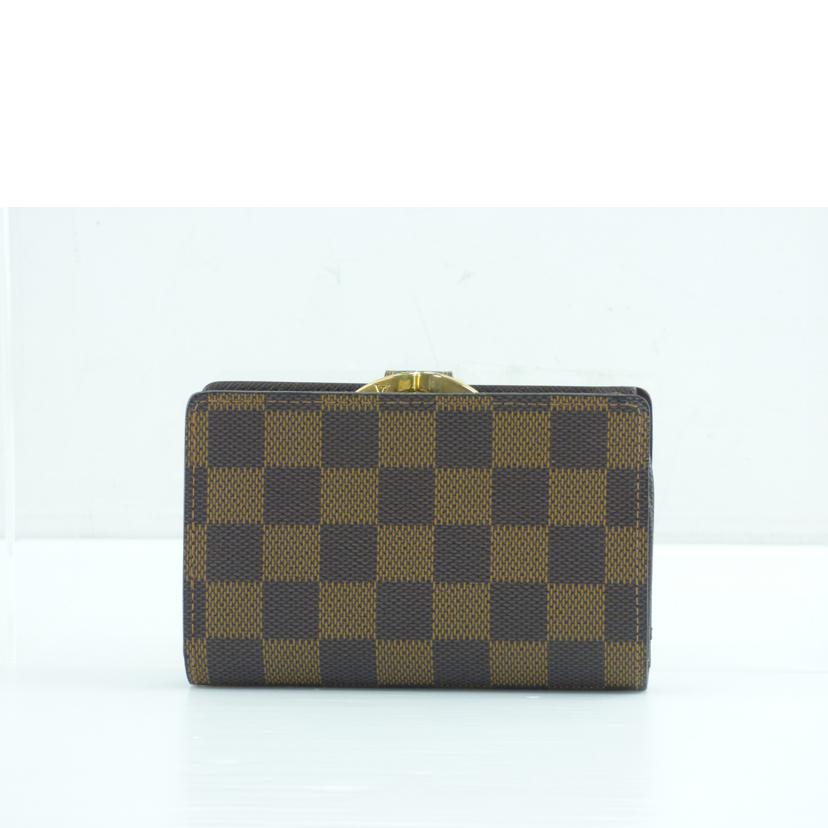 ＬＯＵＩＳ　ＶＵＩＴＴＯＮ ルイ・ヴィトン/ポルトフォイユ・ヴィエノア／ダミエ・エベヌ/N61674//MI4098/Bランク/64