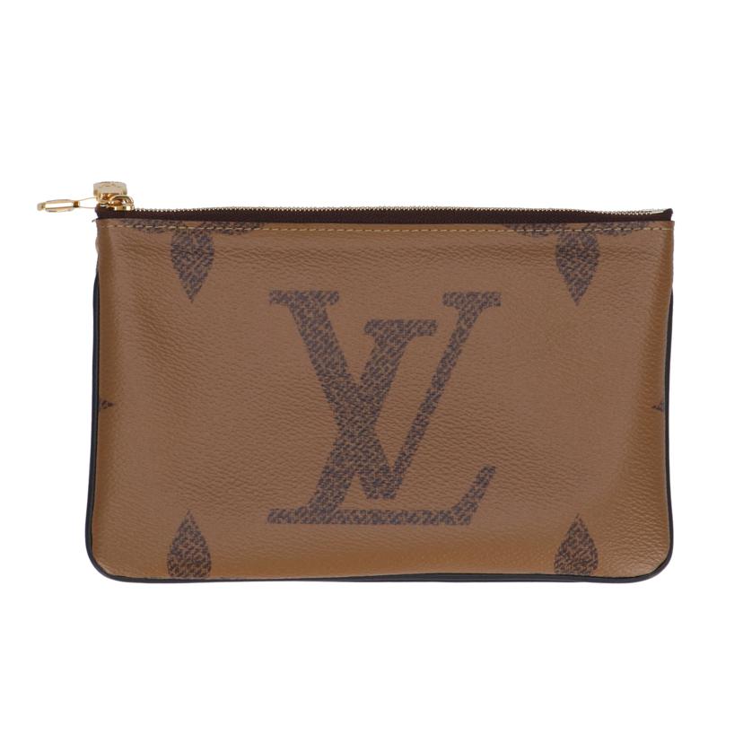 ＬＯＵＩＳ　ＶＵＩＴＴＯＮ ルイヴィトン/ポシェットドゥーブルジップ／モノグラムジャイアントリバース/M69203//GI2***/Aランク/75