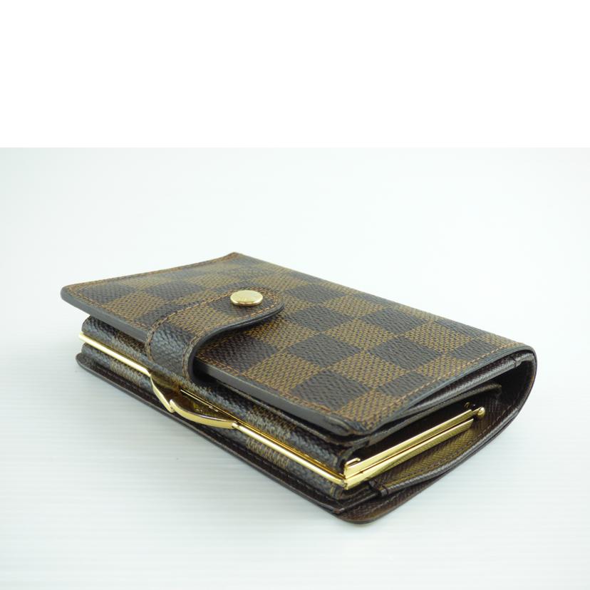 ＬＯＵＩＳ　ＶＵＩＴＴＯＮ ルイ・ヴィトン/ポルトフォイユ・ヴィエノア／ダミエ・エベヌ/N61674//MI4098/Bランク/64