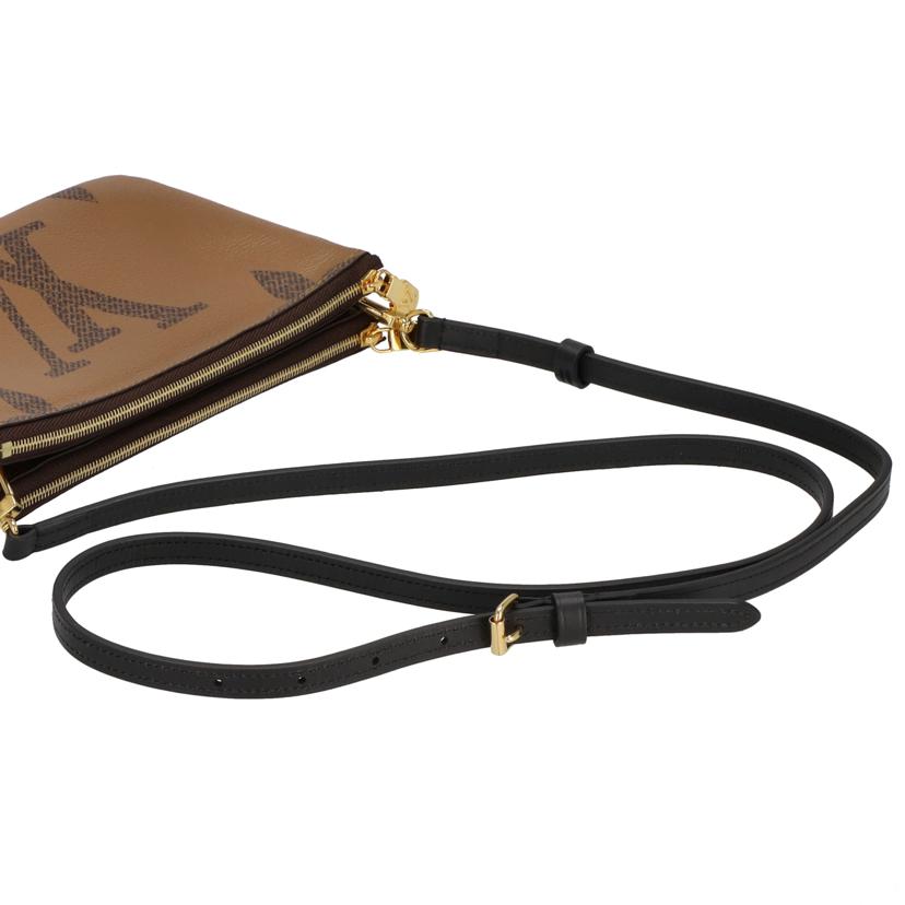 ＬＯＵＩＳ　ＶＵＩＴＴＯＮ ルイヴィトン/ポシェットドゥーブルジップ／モノグラムジャイアントリバース/M69203//GI2***/Aランク/75