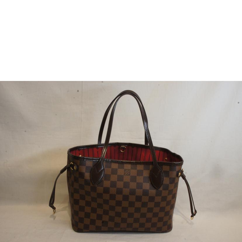ＬＯＵＩＳ　ＶＵＩＴＴＯＮ ルイヴィトン ルイ・ヴィトン ビトン ダミエ・エベヌ 市松模様 ブラウン 茶 ショルダーバッグ ハンドバッグ トートバッグ ブラウン メンズ レディース 定番 人気 ＬＶ 斜め掛け 肩がけ/ネヴァーフルＰＭ／ダミエ／エベヌ　/N41359//VI1***/ABランク/92