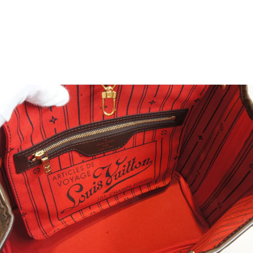 ＬＯＵＩＳ　ＶＵＩＴＴＯＮ ルイヴィトン ルイ・ヴィトン ビトン ダミエ・エベヌ 市松模様 ブラウン 茶 ショルダーバッグ ハンドバッグ トートバッグ ブラウン メンズ レディース 定番 人気 ＬＶ 斜め掛け 肩がけ/ネヴァーフルＰＭ／ダミエ／エベヌ　/N41359//VI1***/ABランク/92