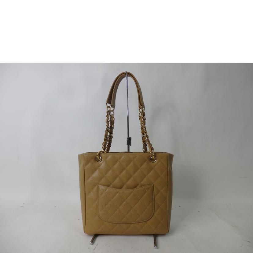 ＣＨＡＮＥＬ シャネル/キャビアスキンＰＳＴトート／ココマーク／ゴールド金具／ライトブラウン/A20994//820****/ABランク/84