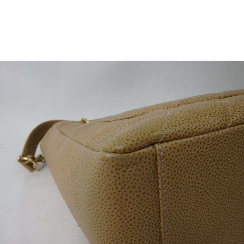 ＣＨＡＮＥＬ シャネル/キャビアスキンＰＳＴトート／ココマーク／ゴールド金具／ライトブラウン/A20994//820****/ABランク/84
