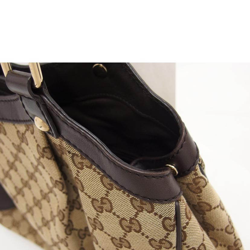 ＧＵＣＣＩ　 グッチ GGキャンバス ハンドバッグ/スーキートートバッグ／ベージュ×ブラウン/211944FAFXG//213***/ABランク/04
