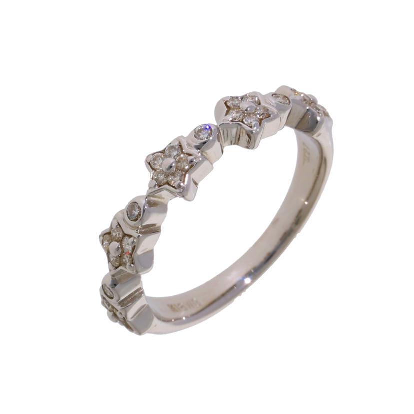 /　Ｋ１８ＷＧダイヤリング　０．２７ｃｔ//Aランク/75