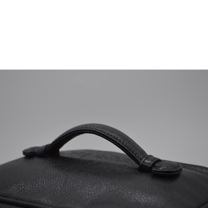 ＣＨＡＮＥＬ　 シャネル/キャビアスキンココマークレザーバニティ／ノワール/A01997//3877384/ABランク/89